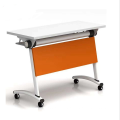 Meeting Sliding Movable Adjustable Conference Room Tables Stackable Office Folding Training Tables